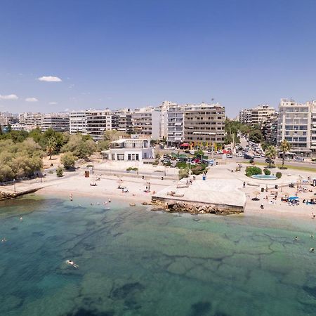 Luxury Seaside Apartment Next To Starbucks Opossite The Beach Park Of Flisvos Athene Buitenkant foto