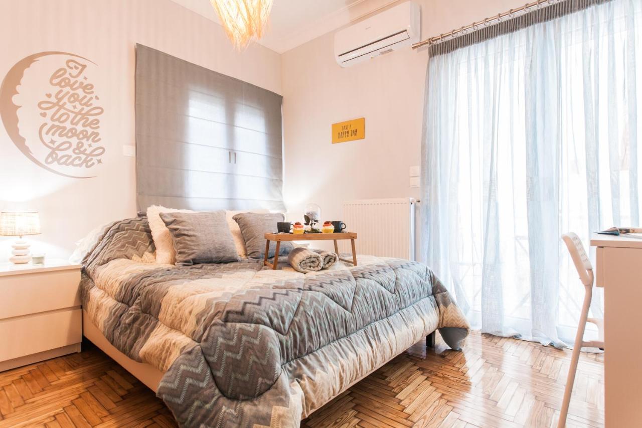 Luxury Seaside Apartment Next To Starbucks Opossite The Beach Park Of Flisvos Athene Buitenkant foto